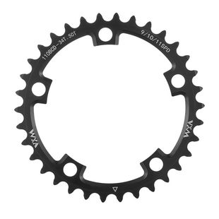 VXM公路车自行车链轮110BCD牙盘35/50T36T/52T山地车折叠车双圆盘