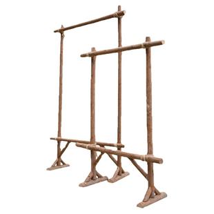 露营木架户外营地门头婚庆网红拍照背景布置营地展架底座横木加固