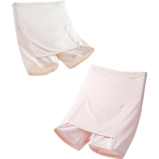 英氏孕妇安全裤冬季薄款外穿防走光打底裤孕早中晚期专用托腹短裤