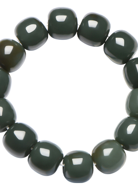 新疆和田玉沙枣青玉石手串手链