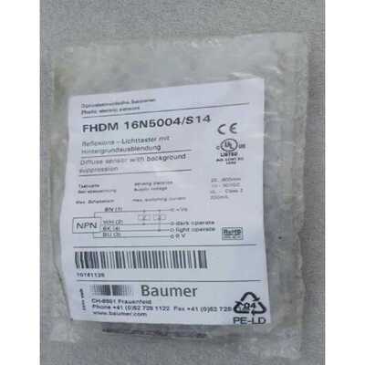 BAUMER堡盟 10161125 光电传感器 FHDM 1