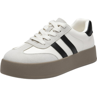 大东官方女鞋2026年超火的鞋子春季百搭复古德训鞋厚底休闲运动鞋