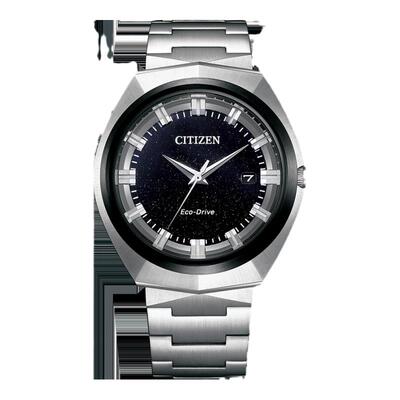 西铁城全年续航星空盘男士手表