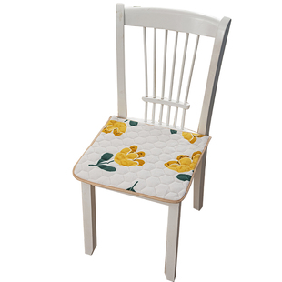 毛绒坐垫冬季薄款椅子学生教室凳子久坐屁股垫座垫简约现代靠垫