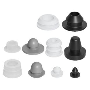 硅胶堵头橡胶塞耐高温锥形胶塞T型密封塞防撞塞头减震塞防水堵头