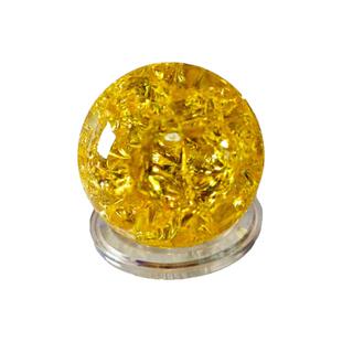 真彩色冰裂球水晶球不褪色假山喷泉流水摆件装饰直播挖宝货源批发