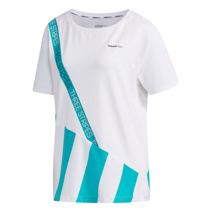 Adidas/阿迪达斯正品 neo W CS SU TEE SS 女短袖T恤上衣 EJ7092