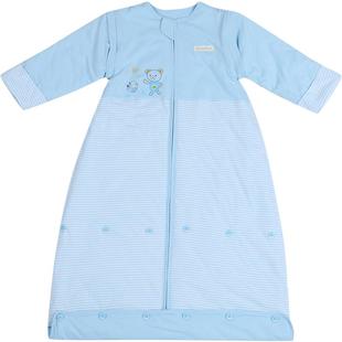 儿童睡袋春秋冬加厚款宝宝纯棉婴儿中大童四季通用防踢被睡衣神器