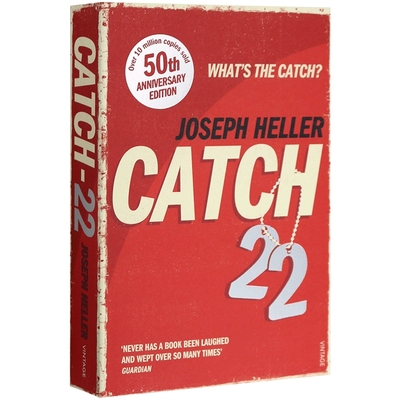 第二十二条军规 Catch-22 英文原版小说 第22条军规 美国黑色幽默文学名著 进口英语书籍 美国当代小说家约瑟夫海勒 Joseph Heller