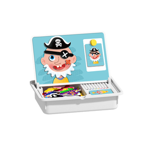 磁力拼图3到6岁益智儿童积木拼装磁性宝宝玩具2男孩4女童智力早教