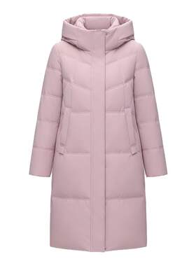 加厚羽绒服雪中飞连帽