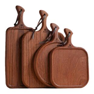 原森太花梨木菜板整木辅食板抗菌防霉家用面包牛排板实木水果砧板