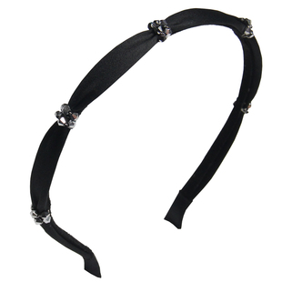 发箍细款带钻水钻水晶钻发卡简约气质压发头箍外出百搭大人发饰女