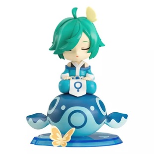 【5号】王者荣耀官方正版 逍遥幻梦庄周手办Q版模型摆件周边公仔