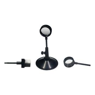 透镜棱镜及支架凸透镜凹透镜三棱镜初高中物理实验器材小学科学课程中光学单元实验用教师用实验教具