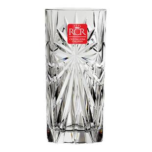 意大利进口RCR绿洲高身水杯杯环保水晶玻璃杯饮料杯果汁牛奶杯