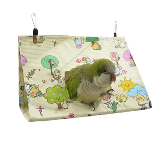 虎皮牡丹玄凤小太阳和尚凯克鹦鹉夏季鸟窝遮光阳躲避吊床秋千玩具