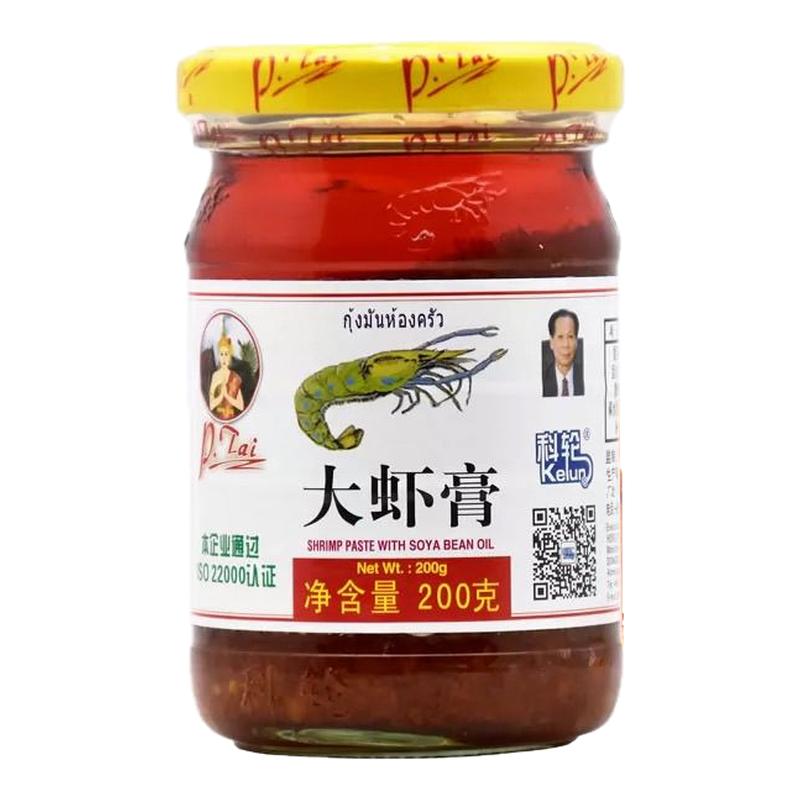 科轮潘泰优品大虾膏200g*3瓶鲜虾酱炒菜炒饭料理烹饪调味酱下酒菜
