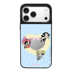 CAREGNBA联名MagSafe磁吸飞天小女警适用苹果16手机壳iPhone15ProMax新款13网红14卡通11pro防摔XR女12全包XR