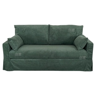定制希尔塔普双人沙发套三人沙发套全包耐抓丝绒加厚灯芯绒