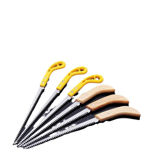 新款鸡尾锯木工锯小手锯园林园艺锯伐木拉花细齿刀锯家用手工锯子