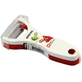 瑞士Kisag进口削皮软果刀多功能二件套水果去皮器家用厨房刮皮刀