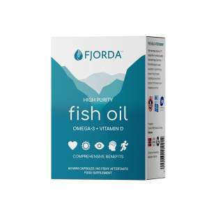 【临期】Fjorda挪威91.2%高纯度深海鱼油omega3免疫力维生素D3