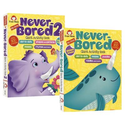 原版进口儿童英文练习册