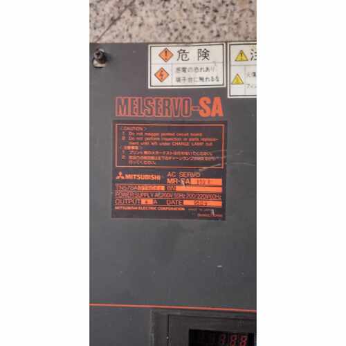 议价MR-SA152R/MR-SA102/SA202/SA352/SA502三菱伺服驱动器质保一