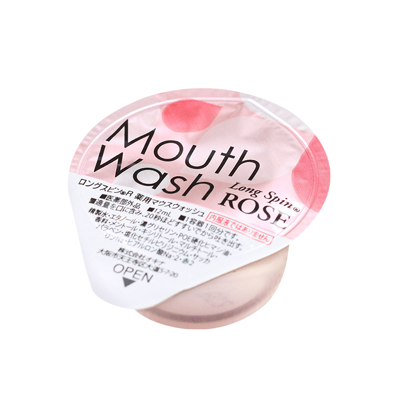 日本进口okina漱口水便携一次性果冻玫瑰味女士约会神器mouthwash