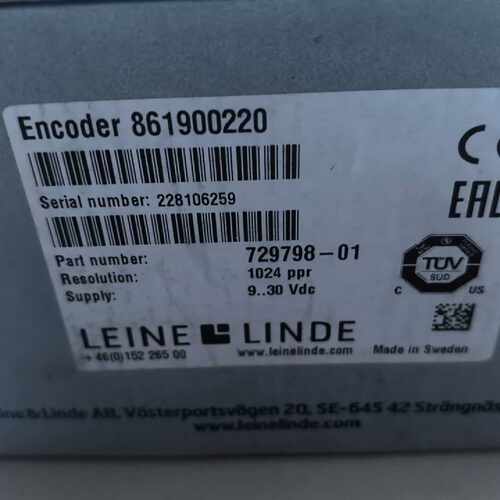 全新原装林德编码器 Encoder 861900220，瑞典