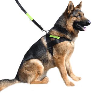 狗狗牵引绳胸背带大型犬金毛背心式狗链子拉布拉多带反光遛狗绳