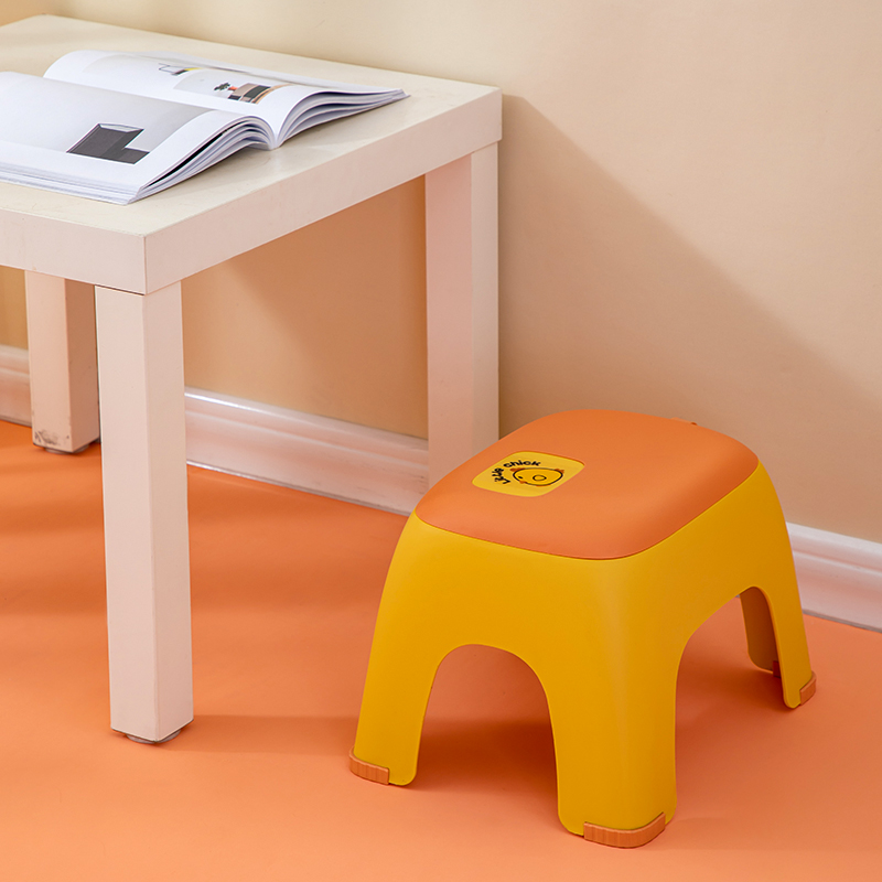 儿童矮凳防滑沙发凳小凳子家用可叠层塑料结实加厚茶几小板凳便携