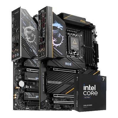 英特尔Ultra 7 265K xe核显搭微星Z890主板cpu套装旗舰店