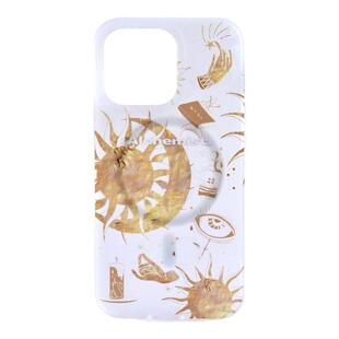 星期天家磁吸magsafe新款星宿变奏曲双层IMD磨砂使用苹果14promax手机壳iphone14pro14透明13pro12全plus