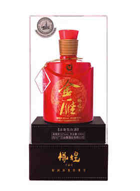 金雁500ml纯粮发酵浓香型白酒