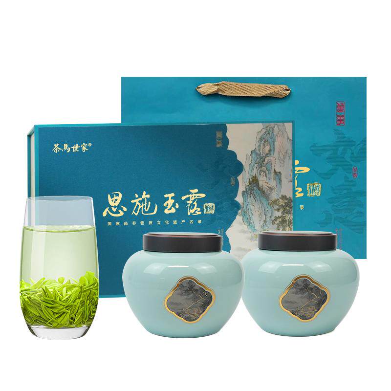端午茶礼恩施玉露特级绿茶礼盒装