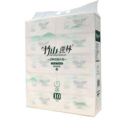 竹山蔗林张大l码10包家用卫生纸
