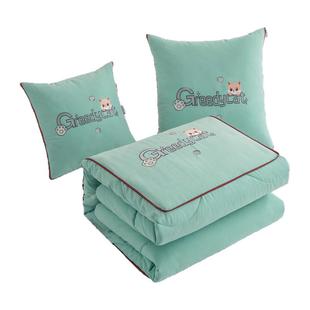 抱枕被子汽车载多功能两用简约四季折叠靠枕午休二合一夏凉空调被