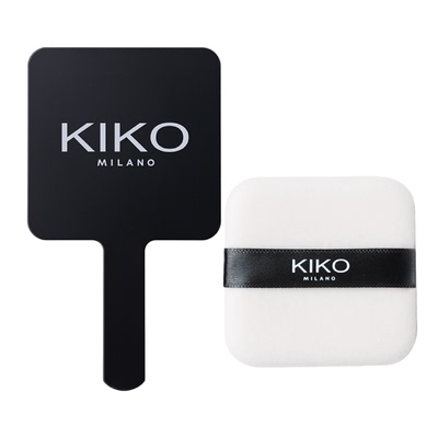 【天猫U先】KIKO植绒粉扑&手持镜套组+产品回购券（防晒粉饼）