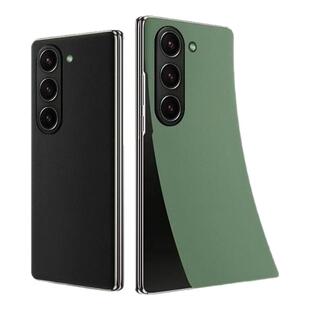 适用三星Z Fold7手机后膜全包防摔素皮改色超薄防刮GalaxyZFold6/5折叠屏新款手机贴纸Fold4/3磨砂抗指纹背膜