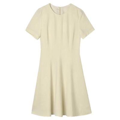 洋气减龄短袖中裙连衣裙