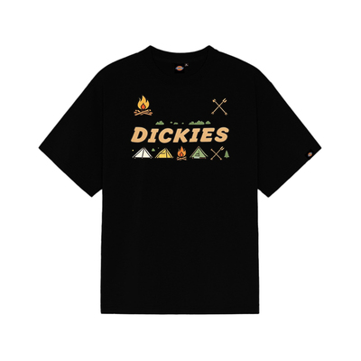 Dickies经典露营小图标印花短袖