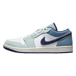 上尚 JJ Air Jordan 1 Low AJ1 白蓝色 低帮复古篮球鞋IH0648-141
