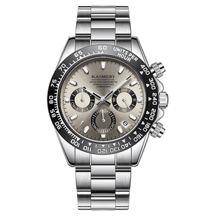 宇宙计时迪通拿余文乐男士手表男款熊猫迪多功能时尚百搭机械腕表