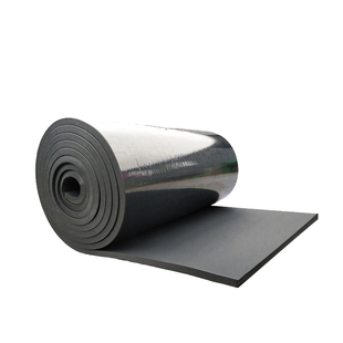 自粘隔音棉下水管墙体管道防冻保温板阻燃隔热棉高密度橡塑保温棉