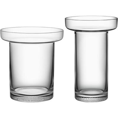 水晶玻璃透明花瓶欧式客厅