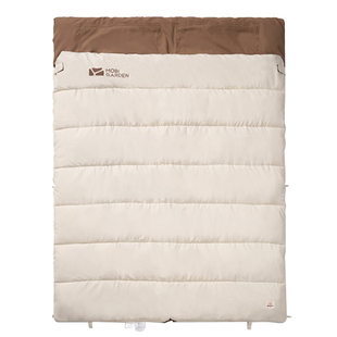 牧高笛户外双人睡袋大人新月磨毛加厚保暖便携式秋冬帐篷露营旅行