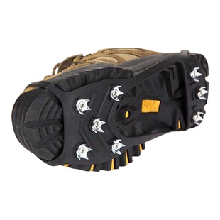 雪爪8齿简易冰爪冬季登山防滑鞋套冰上防摔冰抓户外雪地鞋链成人