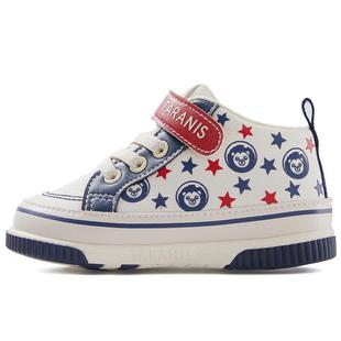 【自营】TARANIS/泰兰尼斯秋冬新款宝宝学步鞋叫叫鞋男童软底板鞋